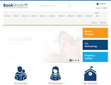 Tablet Screenshot of bookshark.com
